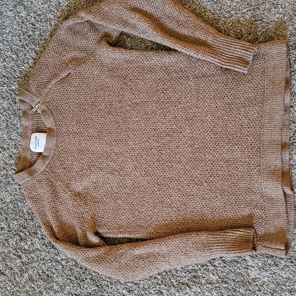 AWESOME KNIT sweater with shoulder side zip - Picture 3 of 7